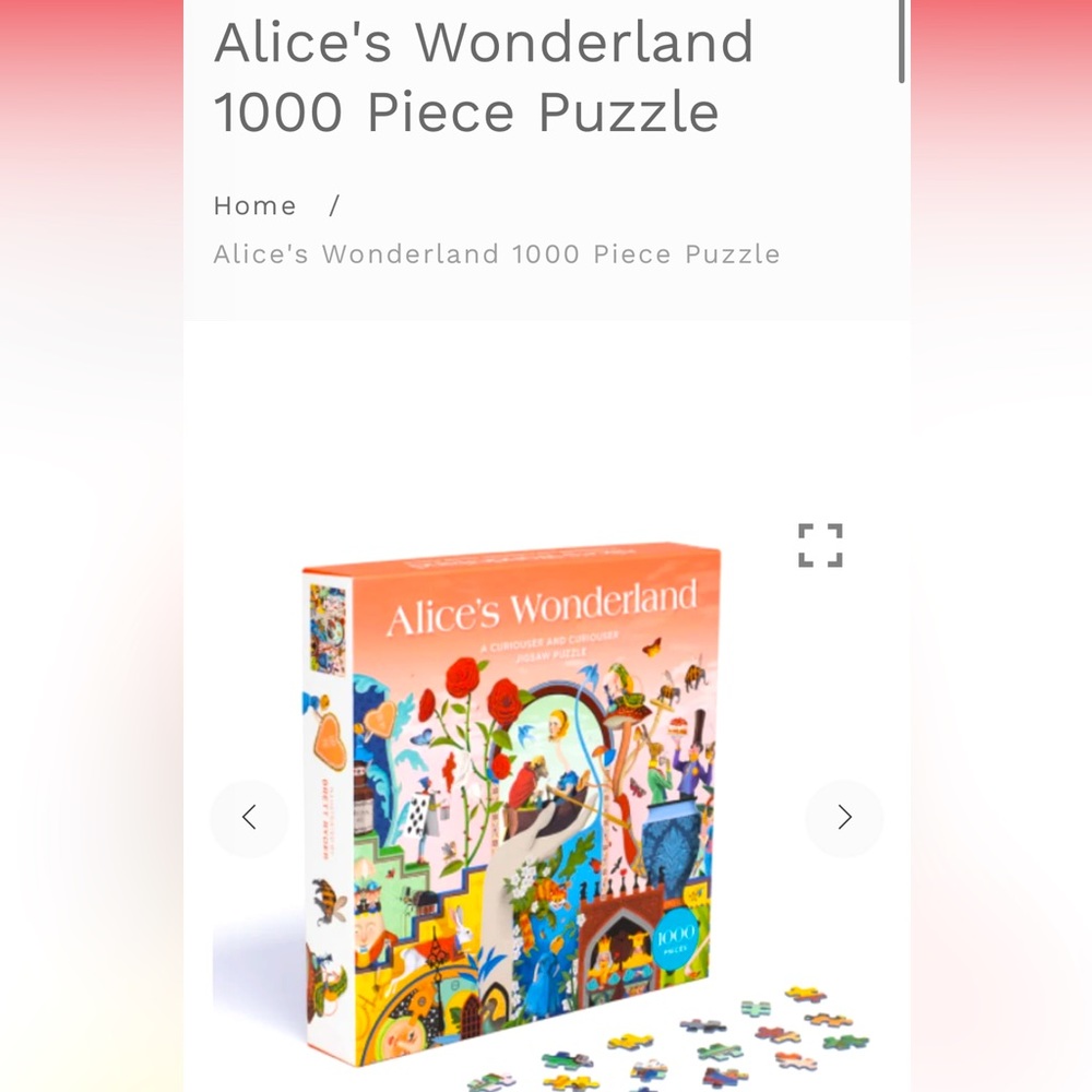 Alice's Wonderland Jigsaw Puzzle